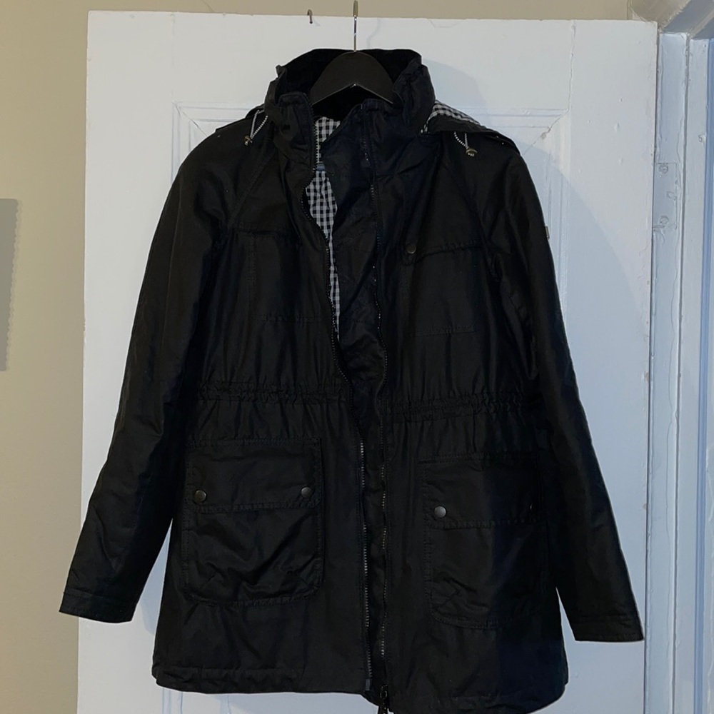 Barbour International Waxed Cotton Jacket